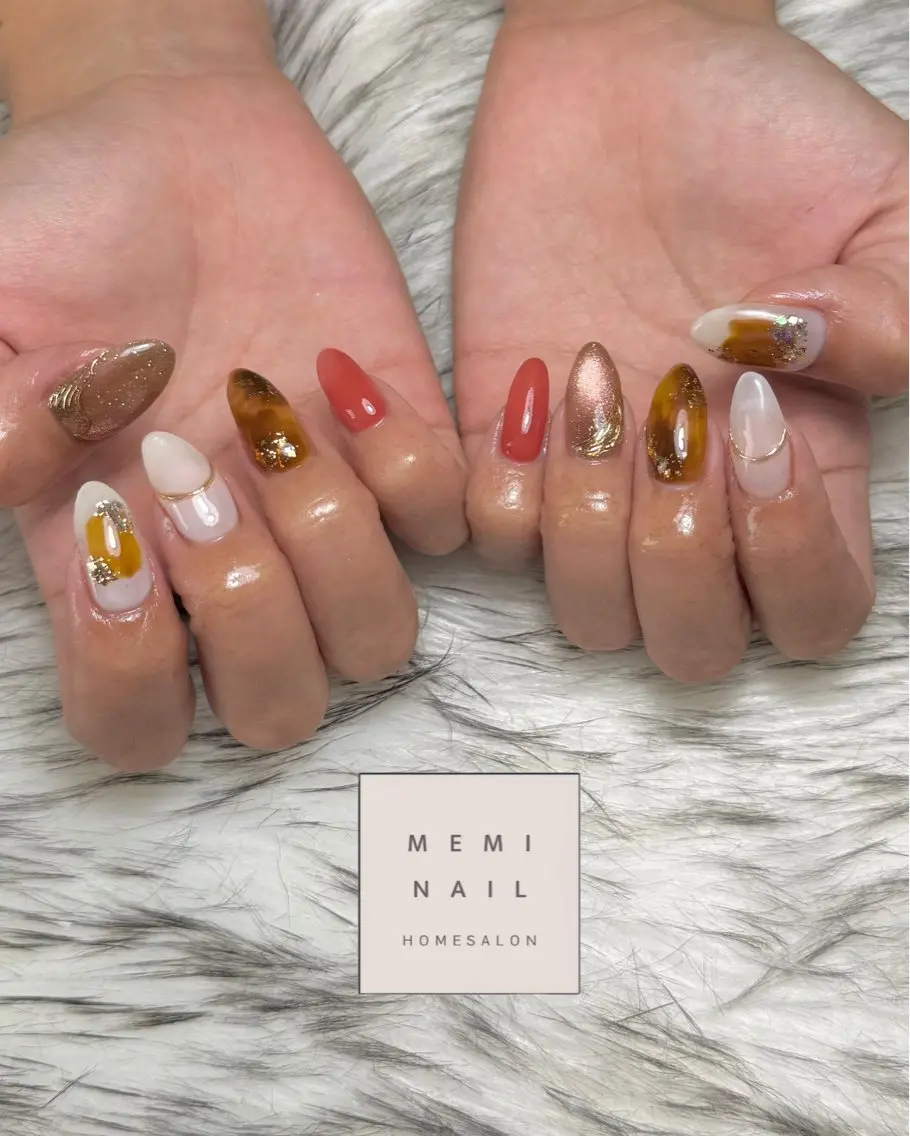 ネイル ハンドネイル MEMI NAILのネイルデザイン