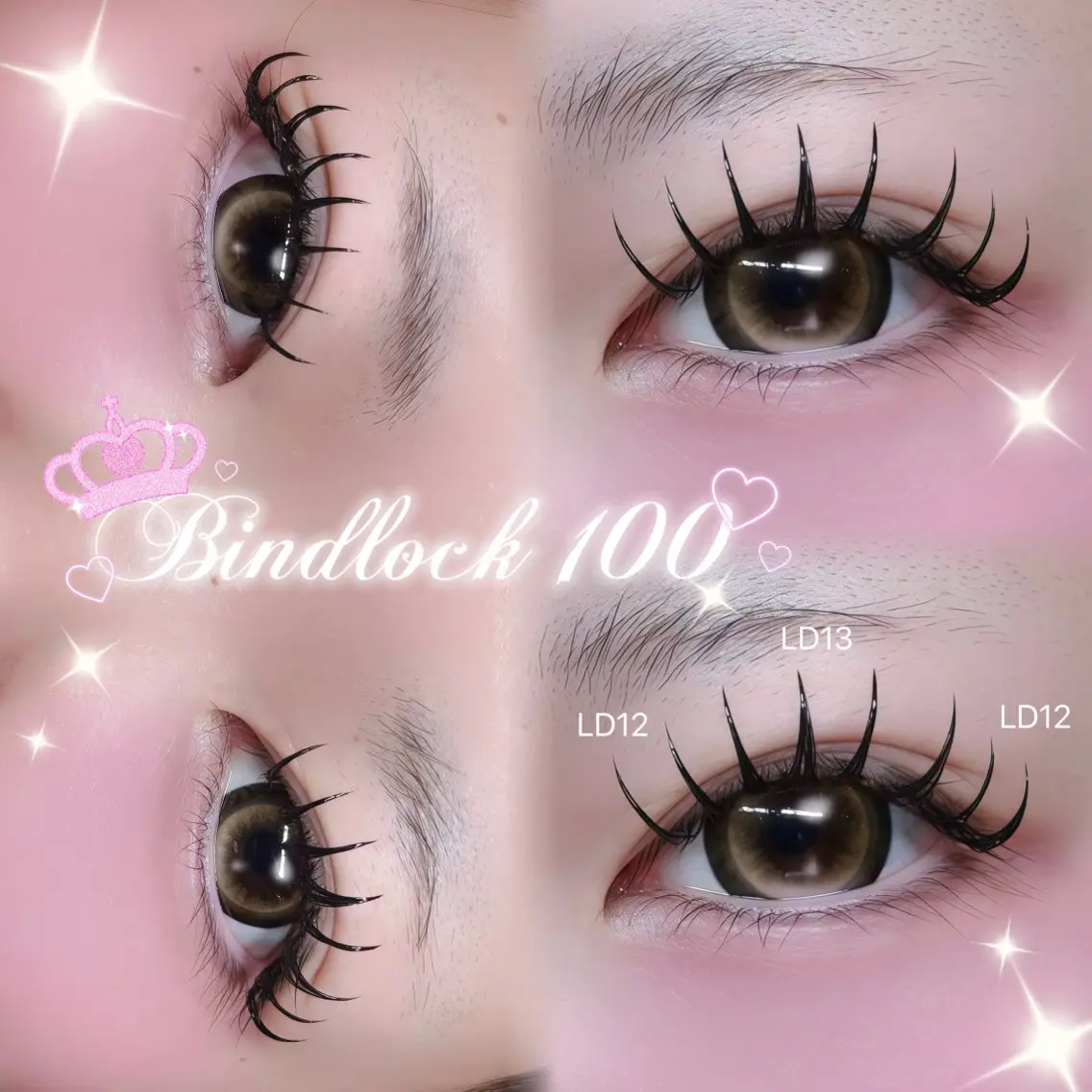 【🖤ナチュ盛れ×モチ🖤】バインドロック100束🎀⟡.· LC・LDカール +1,100円の写真