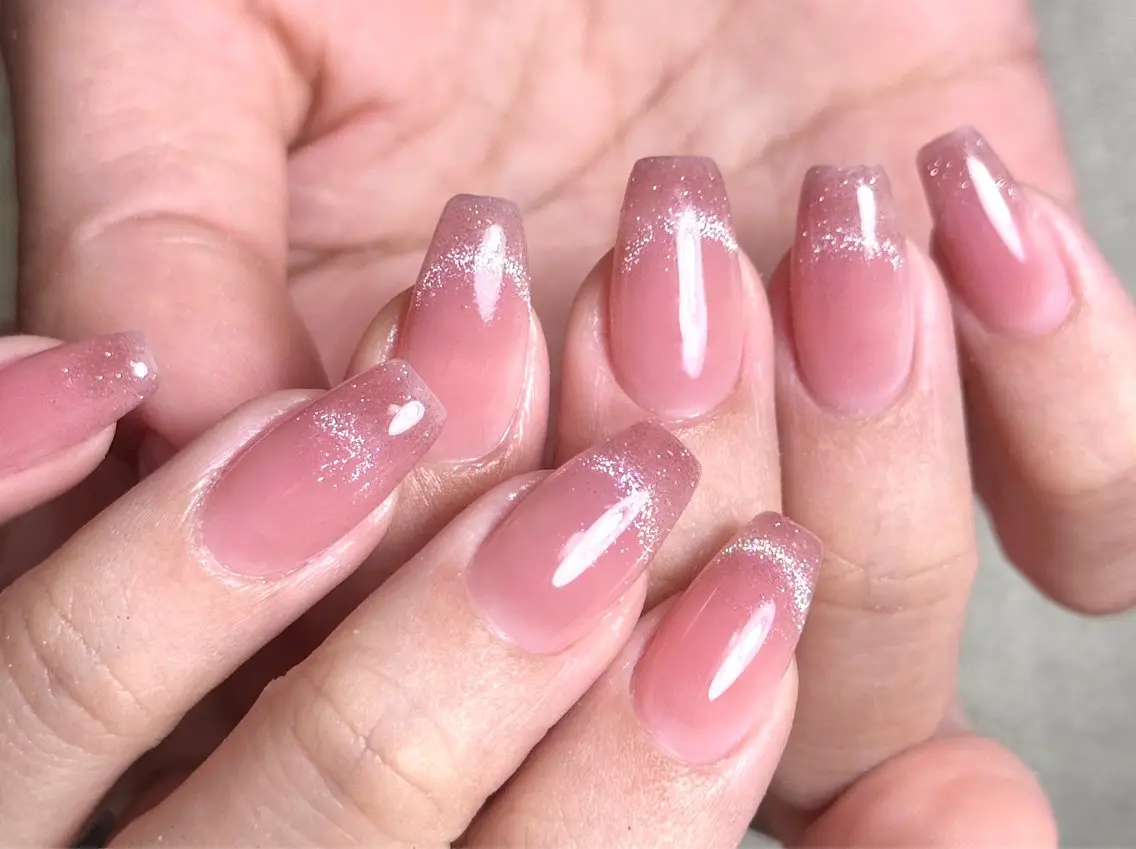 ネイル フレンチネイル マグネットネイル モリキ momoのネイルデザイン