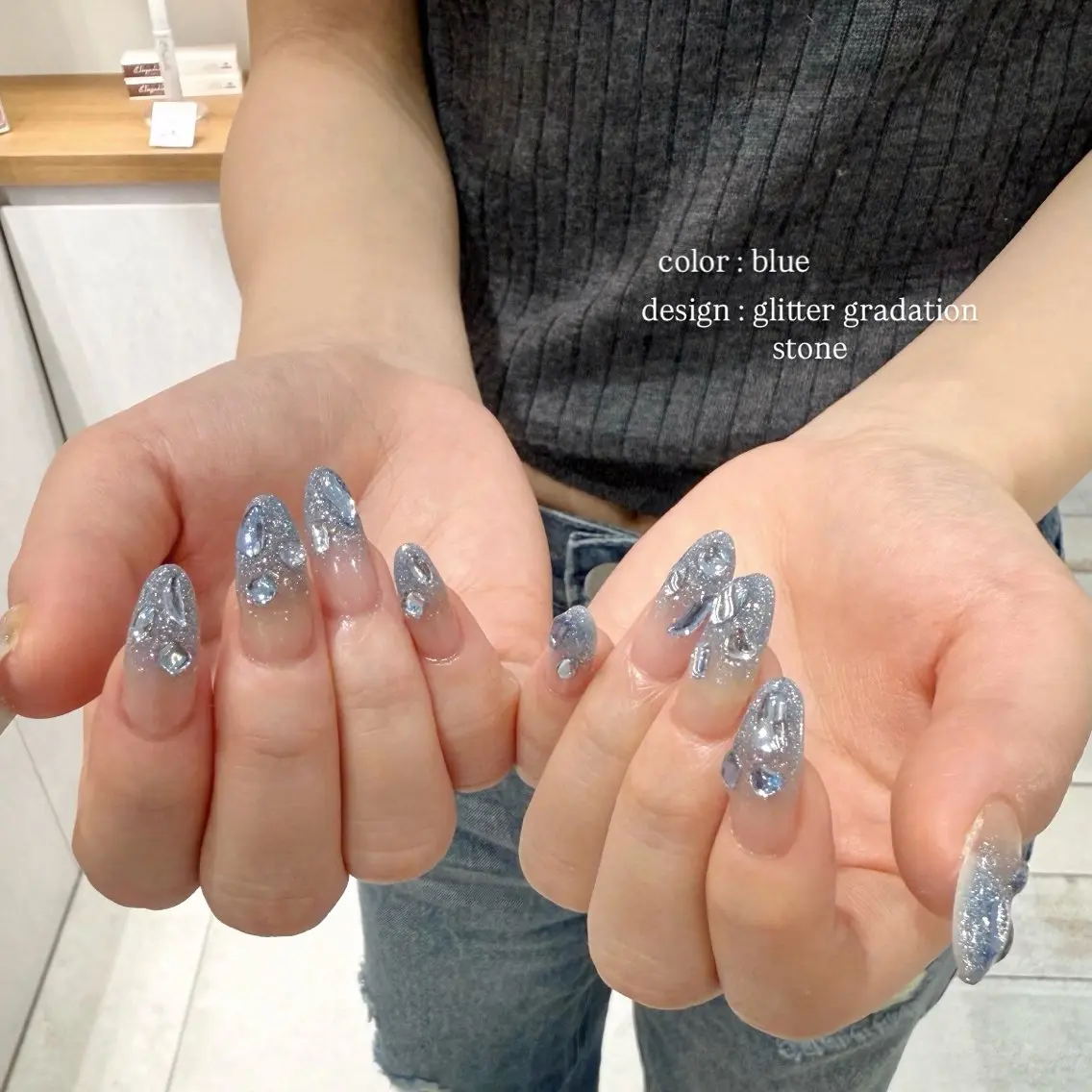 ネイル 夏ネイル ハンドネイル Momone⟡.· /渋谷/パラジェルのネイルデザイン