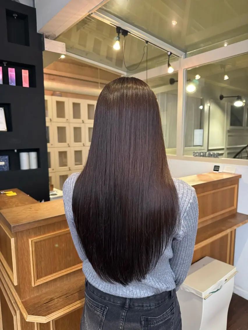 ロング カラー 透明感カラー MAKE’S 表参道 🌟はるかのヘアスタイル