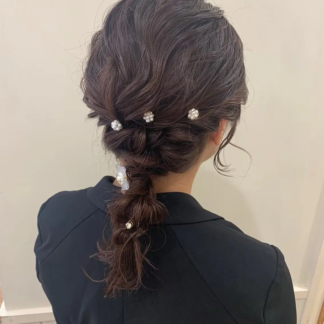 セミロング ヘアアレンジ メンズカット/ニュア ンスパーマkaitoのヘアスタイル
