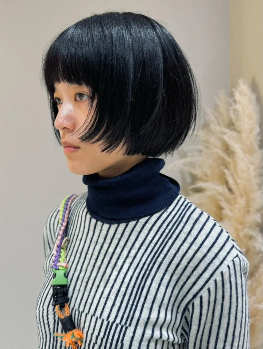 ショート 🩵縮毛矯正・ボブ 岩原朋也🩵のヘアスタイル