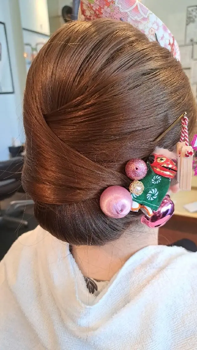 ヘアアレンジ グラッド ヘアーのヘアスタイル