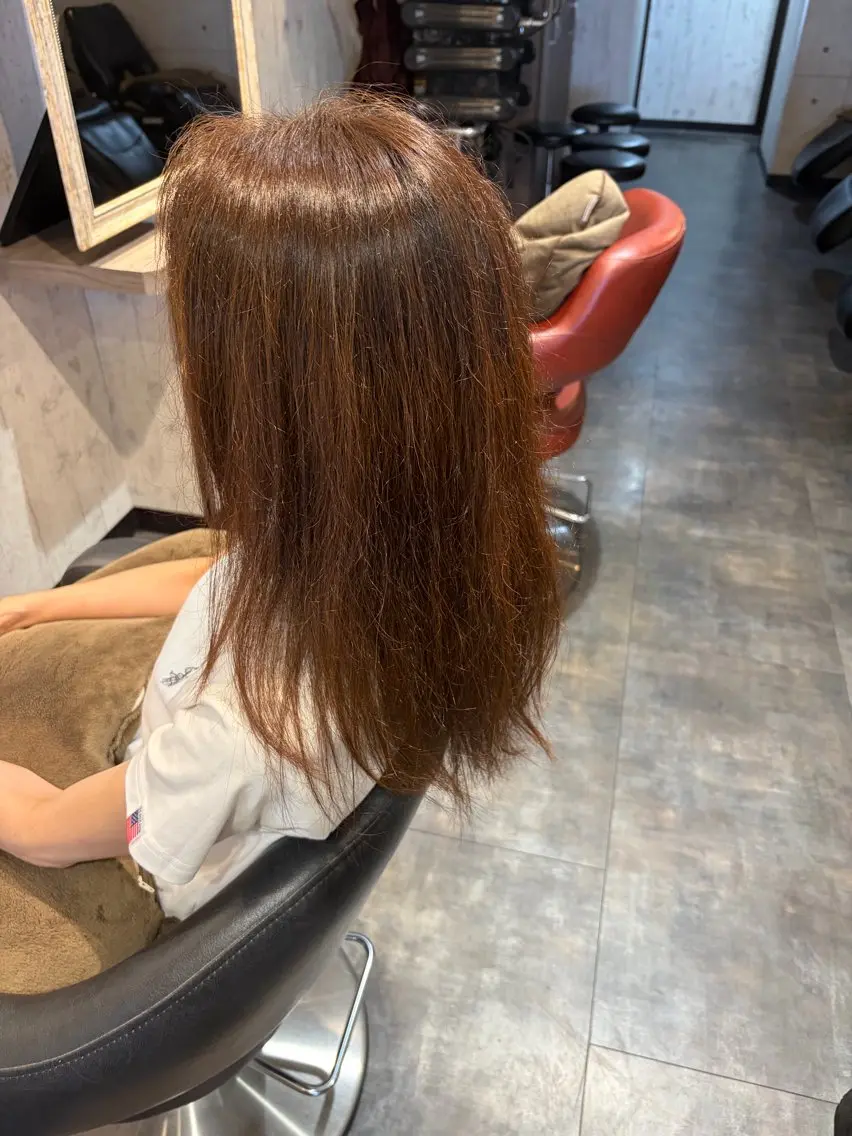 ロング 縮毛矯正 縮毛矯正 ✨矯正口コミ4.9✨ 歴21年代表ヨシアキのヘアスタイル