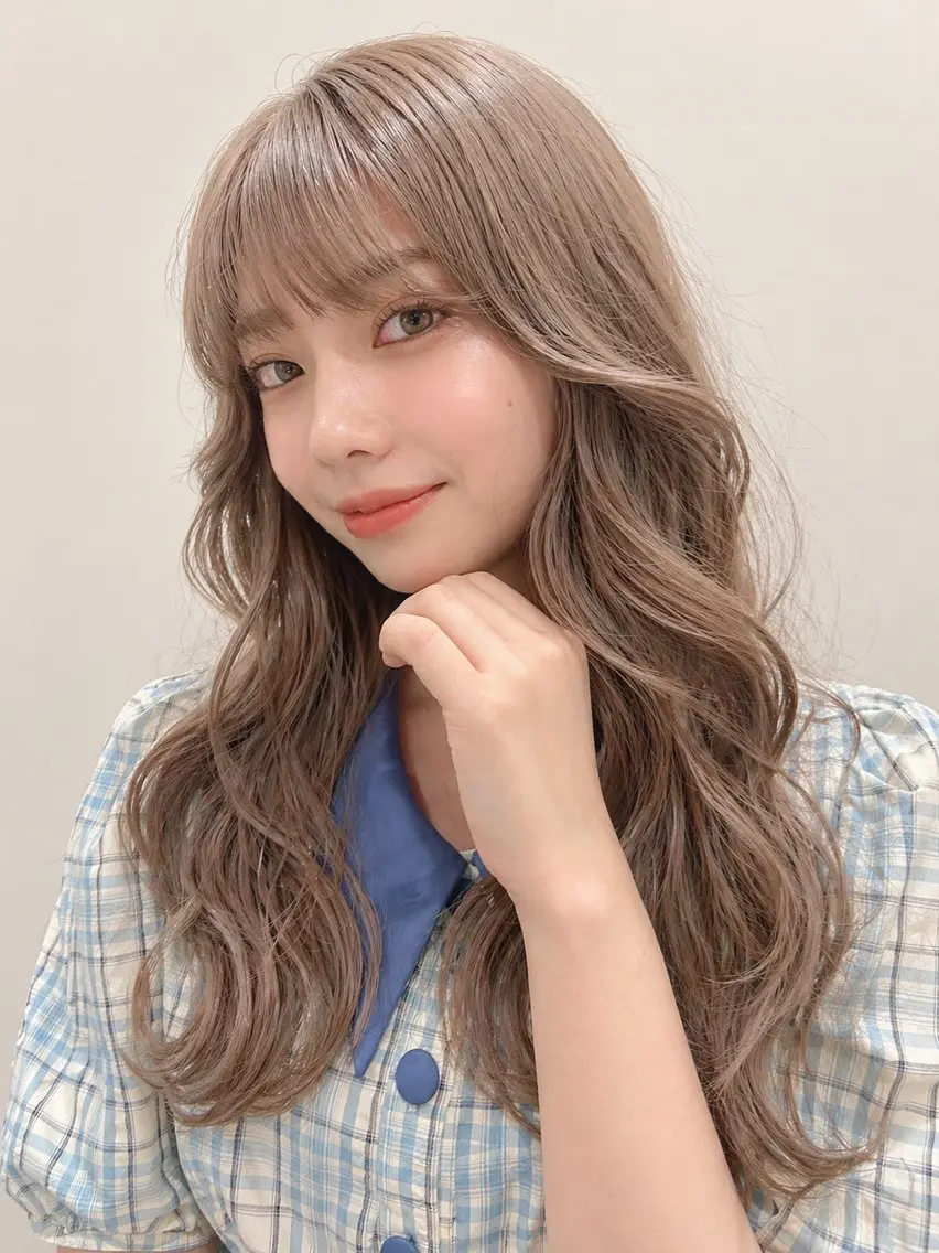 ロング カラー ヘアカラー トリートメント ヘッドスパ 【店長】ブリーチ指名 No.1戸塚優思のヘアスタイル