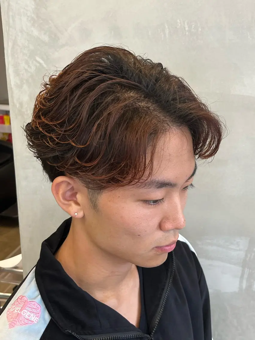 ショート パーマ メンズ カット パーマ fifth / 山下 和輝 海外風スタイルのヘアスタイル