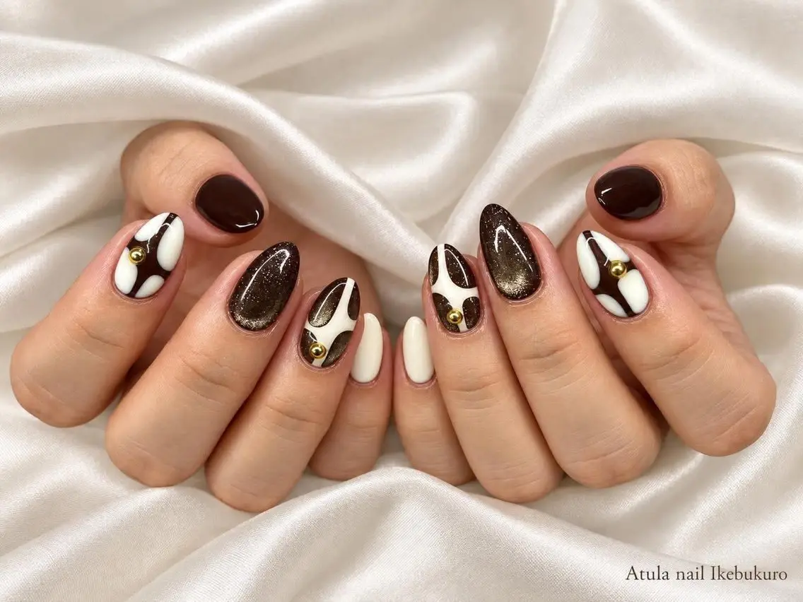 ネイル ハンドネイル ATULA nail Mariのネイルデザイン