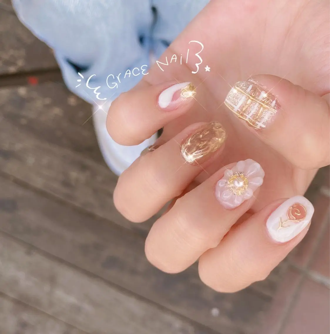 ネイル ☆*。Grace Nail。*☆のネイルデザイン