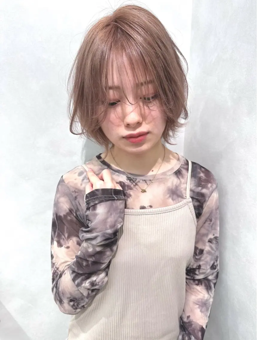 ミディアム 💎lino _by _ACNE💎 🧸のヘアスタイル