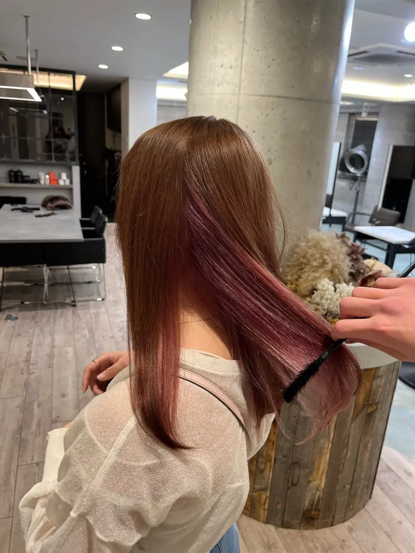 ミディアム ケアブリーチ🌟 ♢WATARU♢のヘアスタイル