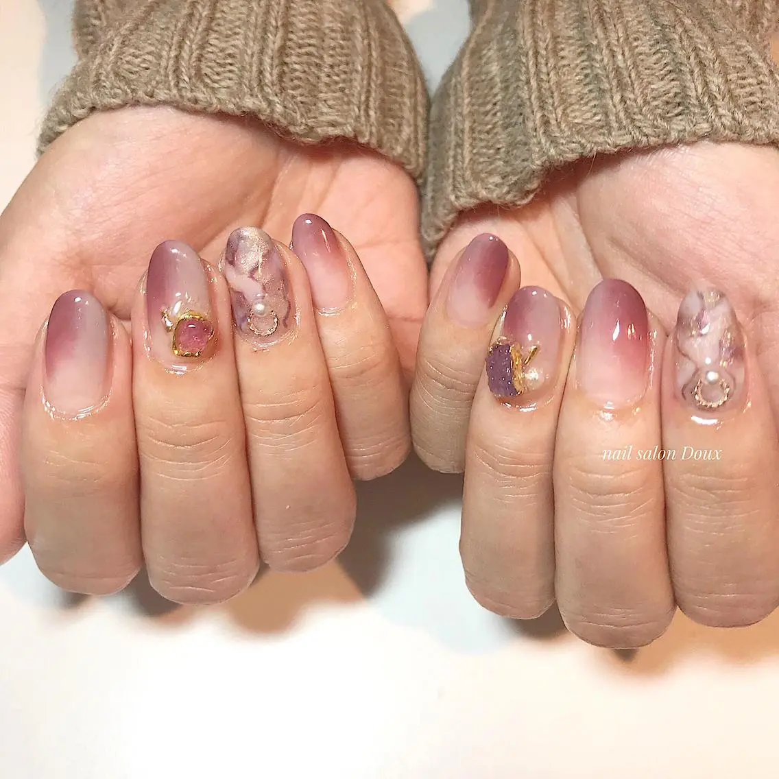 ネイル doux nailのネイルデザイン