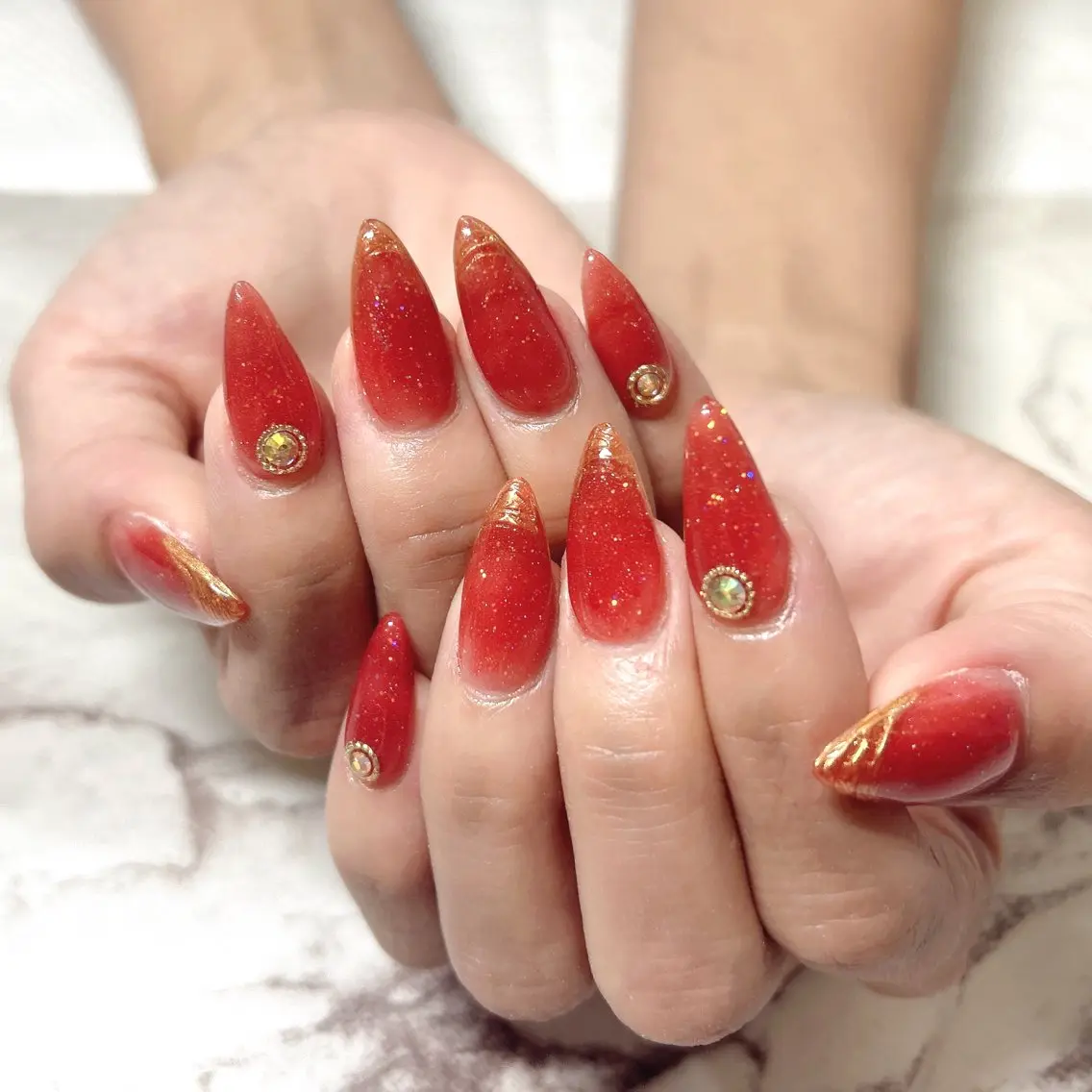ネイル ハンドネイル nail salon angeのネイルデザイン