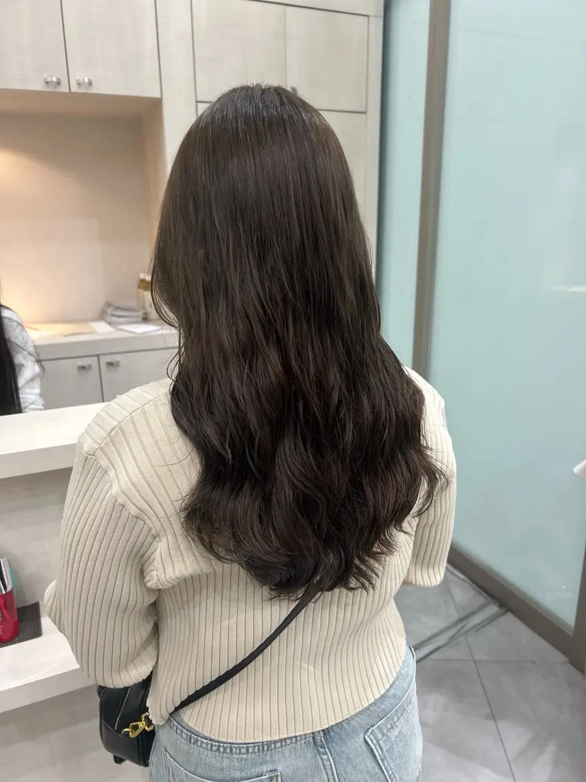 セミロング カット パーマ トリートメント お悩み、似合わせ提案 将真のヘアスタイル