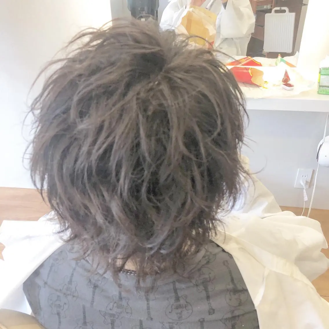 ショート パーマ メンズ 小林 まさきのヘアスタイル