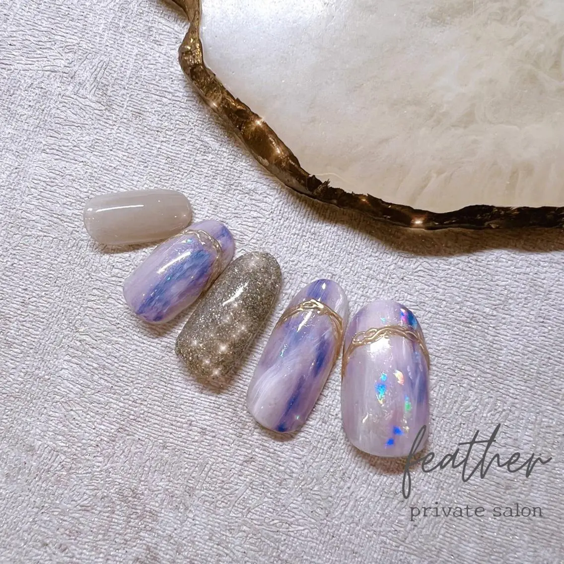 ネイル Feather MAIのマツエク・マツパデザイン