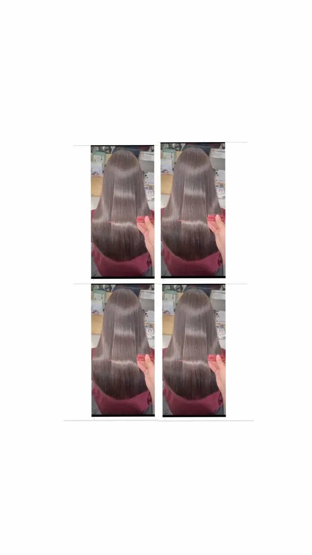 ロング カラー ヘアカラー トリートメント 髪質改善🪽 森川☜ ☜ のヘアスタイル