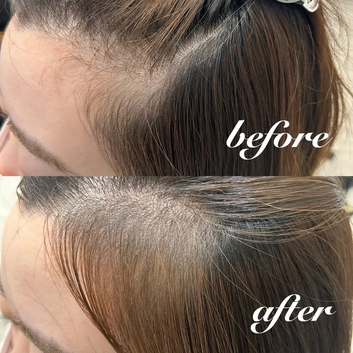パーマ カット パーマ 韓国っぽ水光肌カラー マンツーマン🫧なおのヘアスタイル