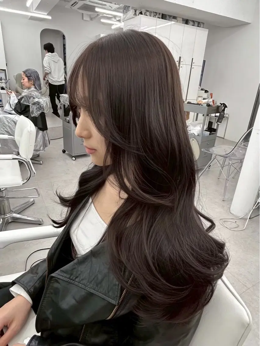 ロング カラー ヘアカラー トリートメント レイヤーカット/池袋 /いちの🇰🇷💕のヘアスタイル