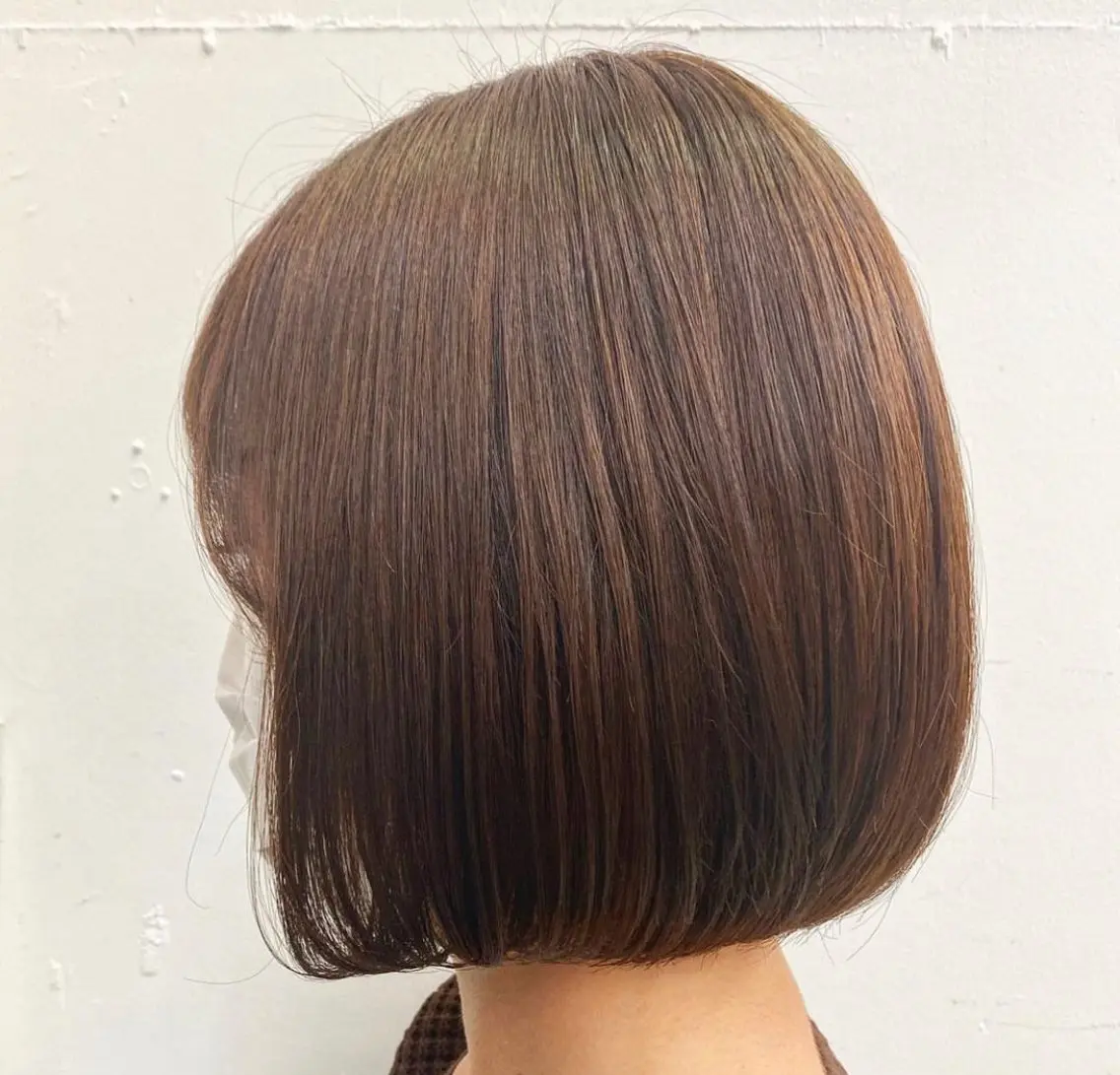 ショート ボブ 多田 まりやのヘアスタイル