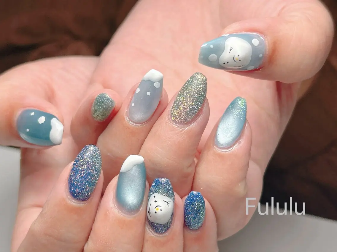 ネイル ジェルネイル 持ち込み Fululu nailのネイルデザイン