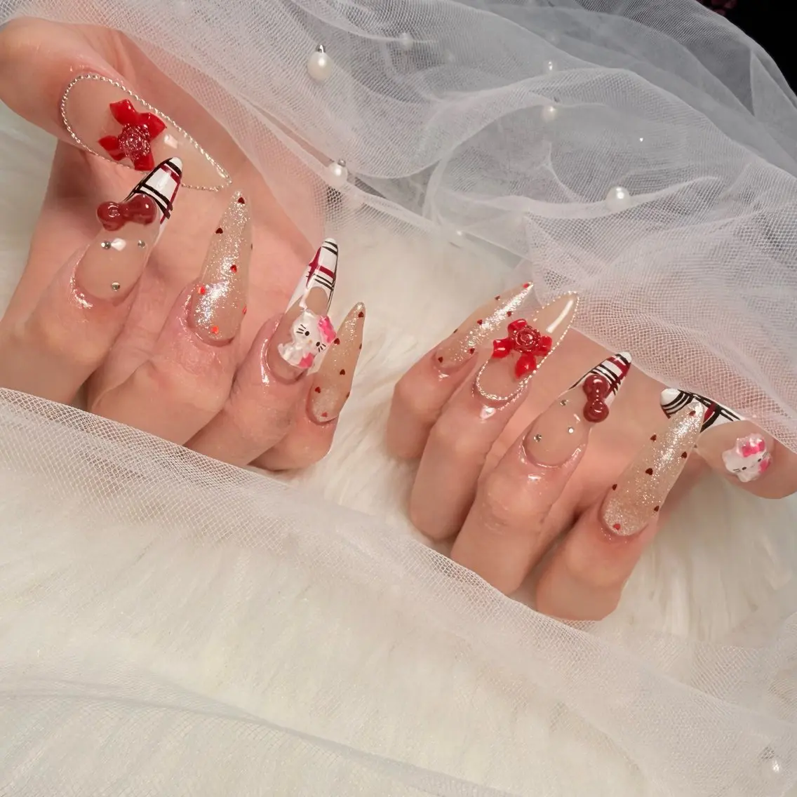 セミロング ハンドネイル 🌹Belle Nail🌹のネイルデザイン