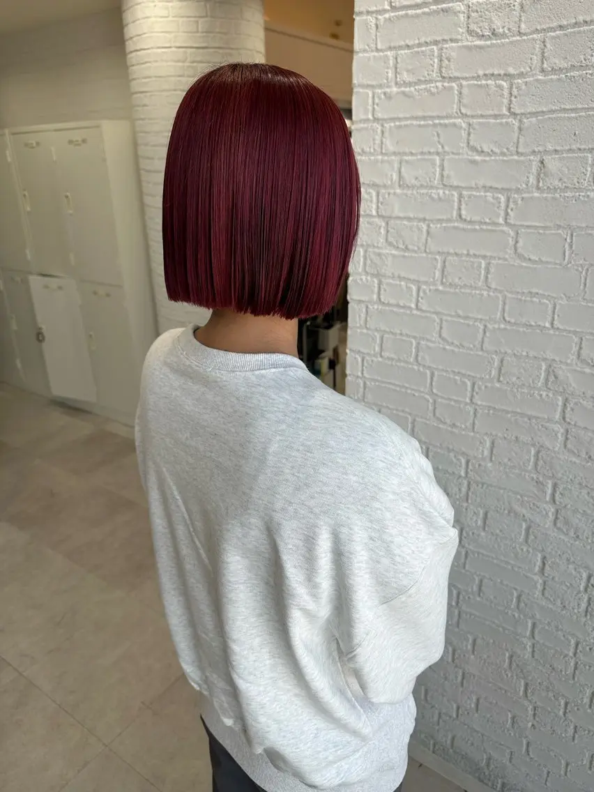 ショート カット ヘアカラー トリートメント FUJII MARINのヘアスタイル