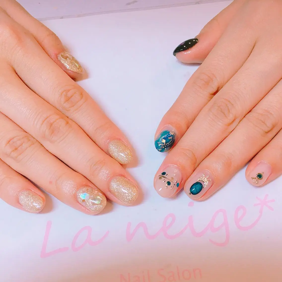ネイル La neige* yuki 🐩🌙のネイルデザイン