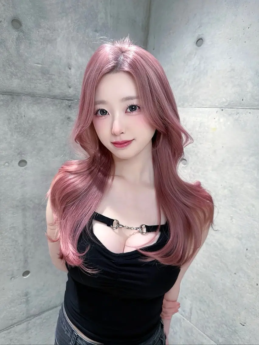 ロング カラー ヘアカラー トリートメント 《髪質改善✖️オリー ブ🧸》小嶋拓也のヘアスタイル