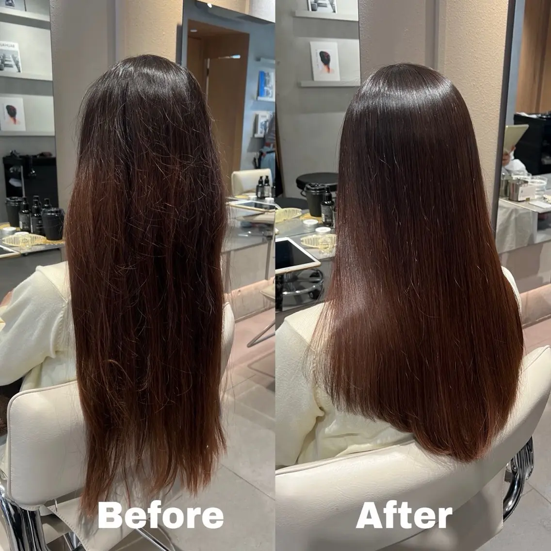 縮毛矯正 ⠀ towaのヘアスタイル