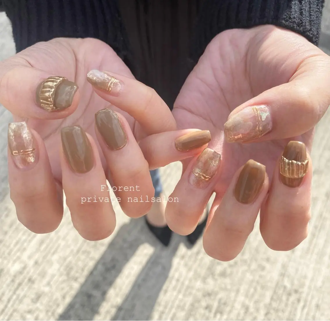 ネイル ハンドネイル florent nailのネイルデザイン