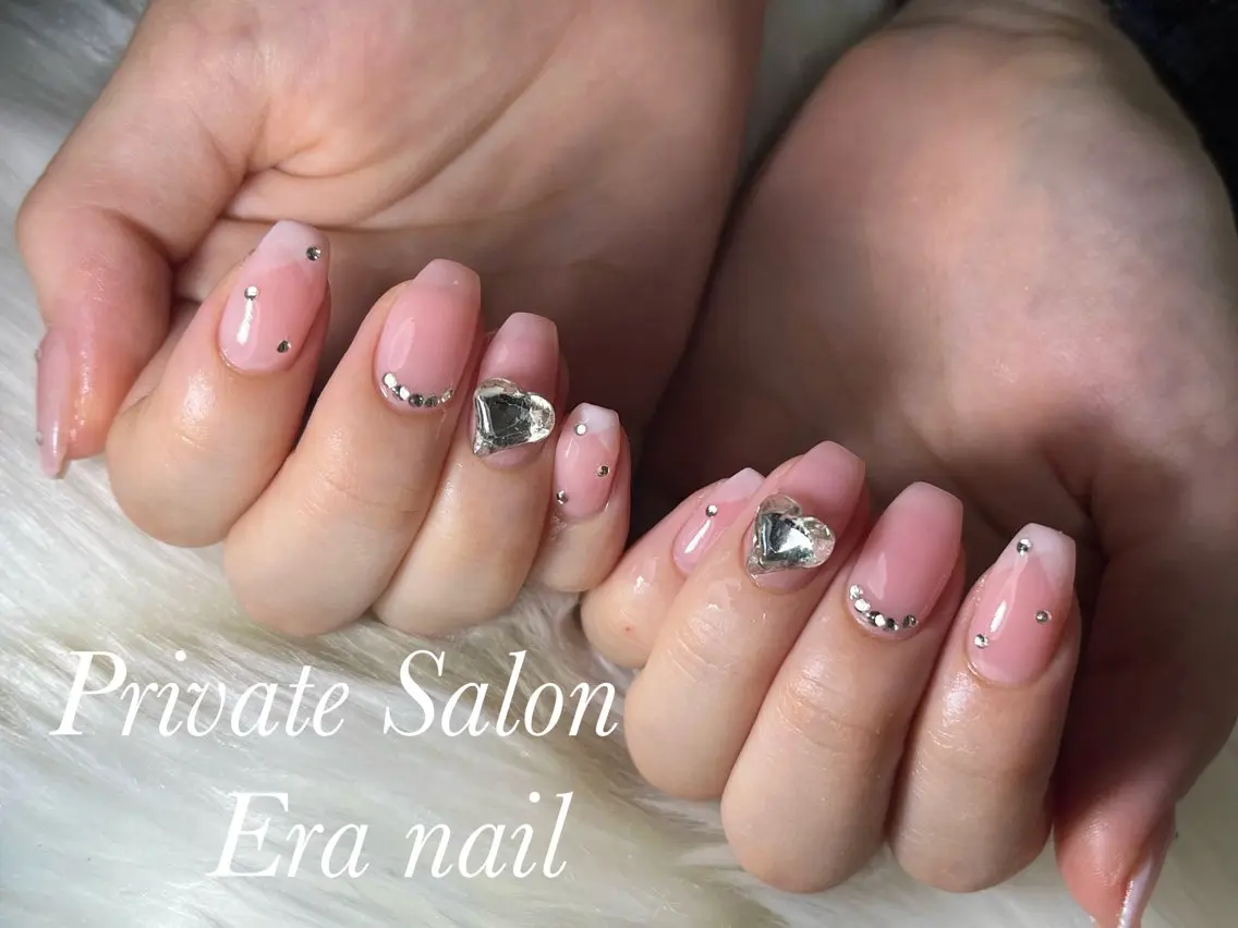 ネイル 持ち込み ショートネイル Era nailのネイルデザイン