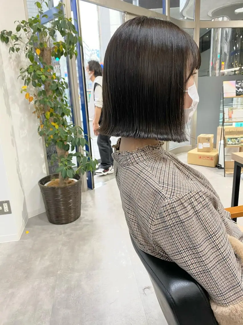【ボブ、ミニボブ限定】カット×内部補修トリートメントの写真