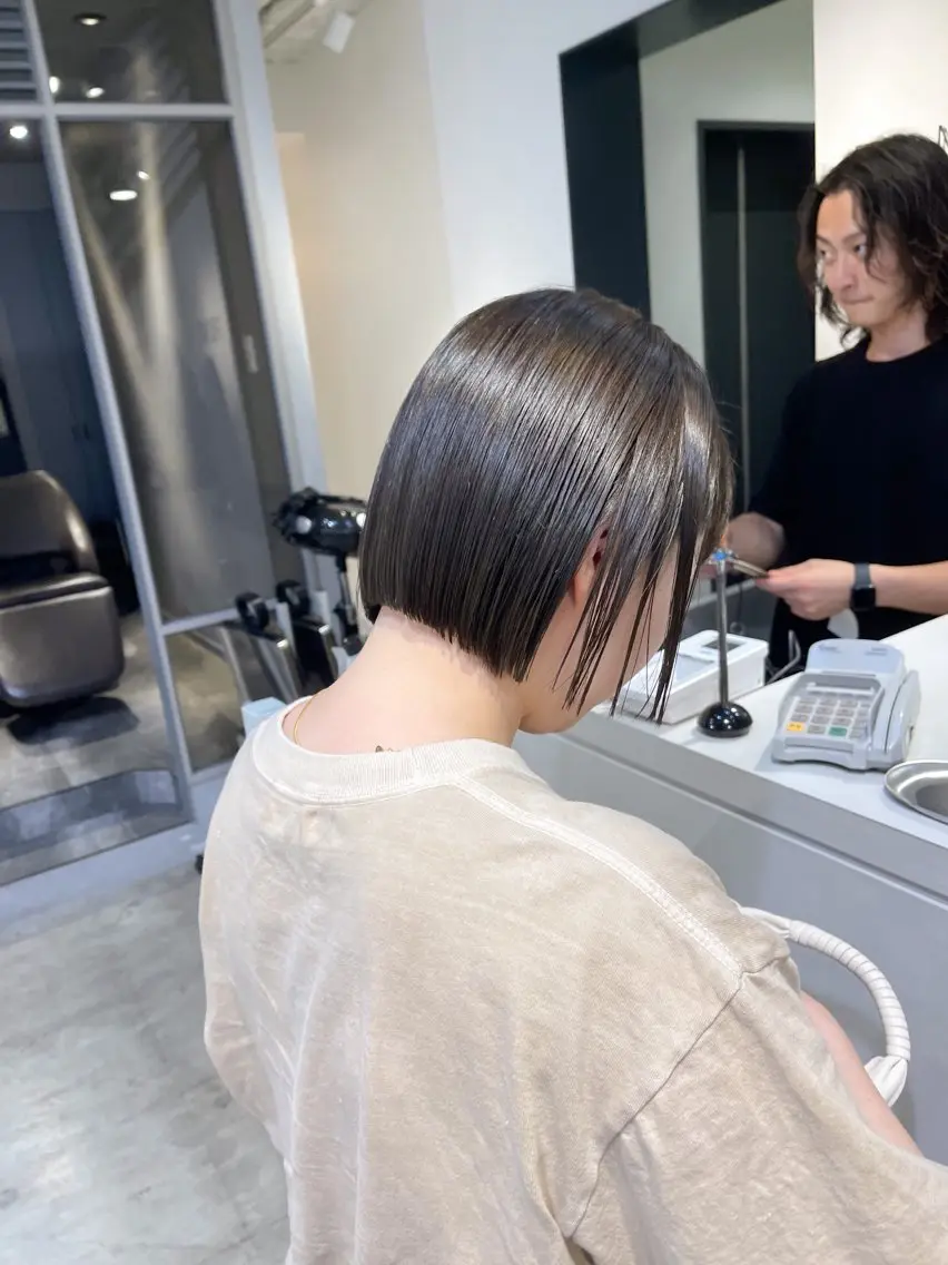 ショート メンズ清潔感のプロ 💈メンズパーマ藤田のヘアスタイル