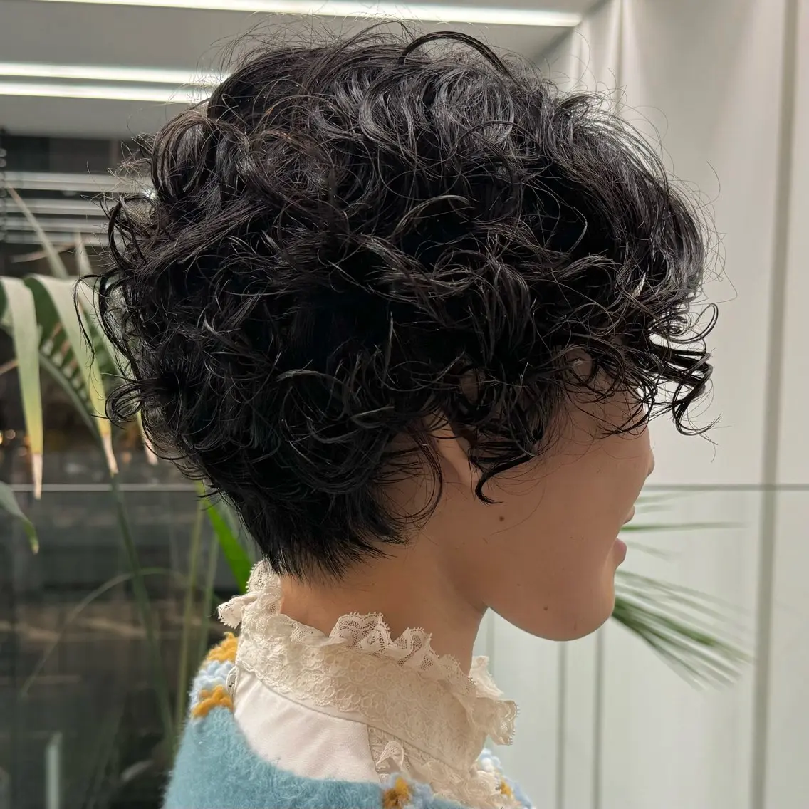 ショート パーマ ショートヘア ひなた あゆみのヘアスタイル