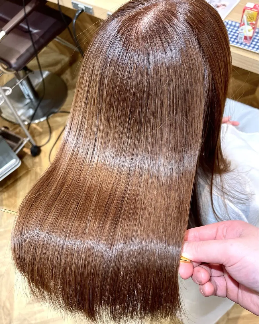 カラー ヘアカラー トリートメント 上板橋駅徒歩2分🌟 カラーモデル募集中のヘアスタイル