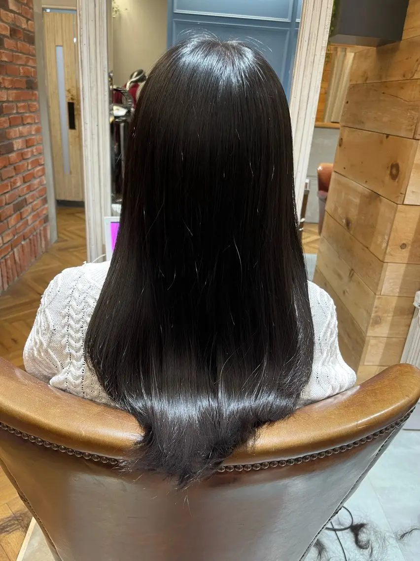 ロング 菊地 真優のヘアスタイル
