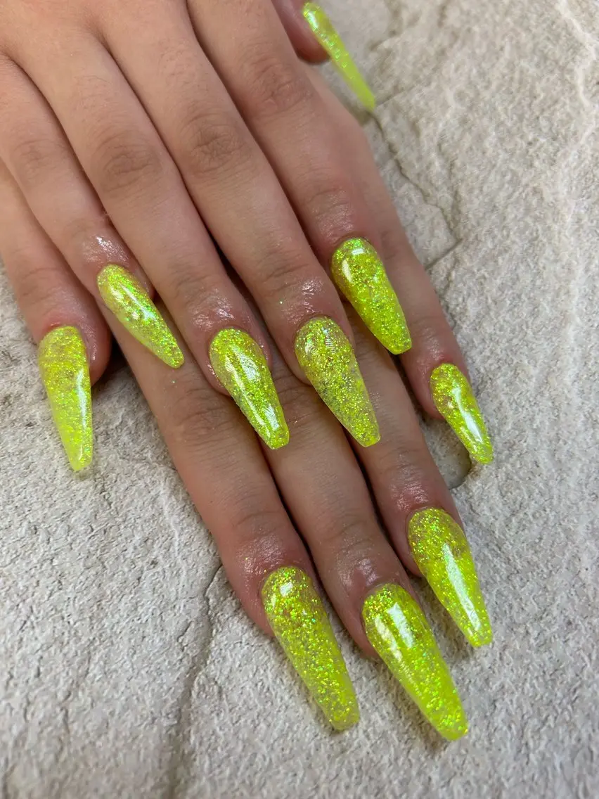 ネイル ラメ(グリッター) スカルプネイル ハンドネイル Nail 🌱TSUBASAのネイルデザイン