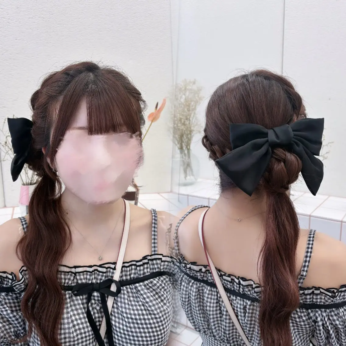 ロング ヘアアレンジ ヘアセット ゆうひ🎀艶カラー/ ヘアメ/チョコカラーのヘアスタイル