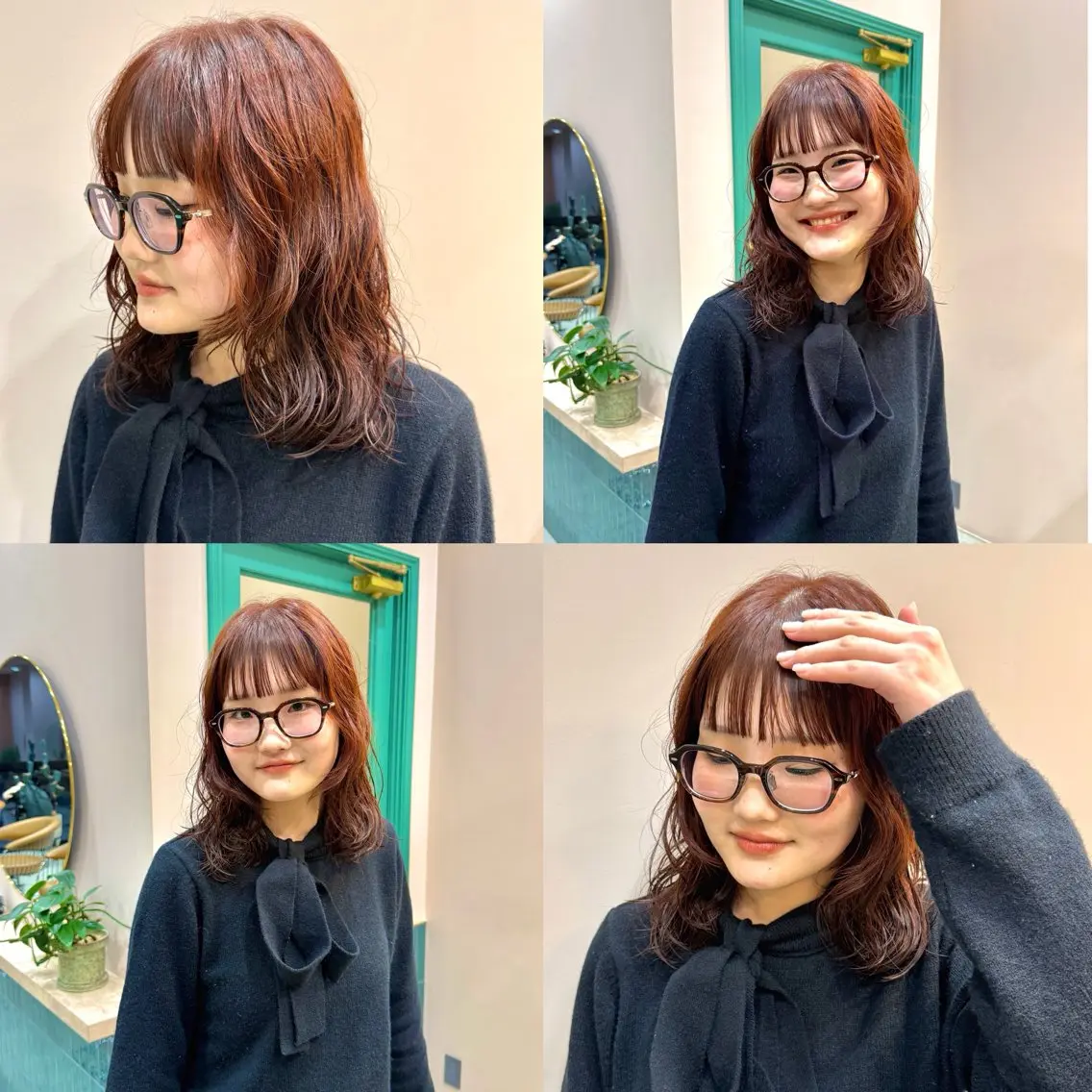 ミディアム ヘアカラー 似合わせカラー／ 松岡茉和🐼🌈🌟のヘアスタイル