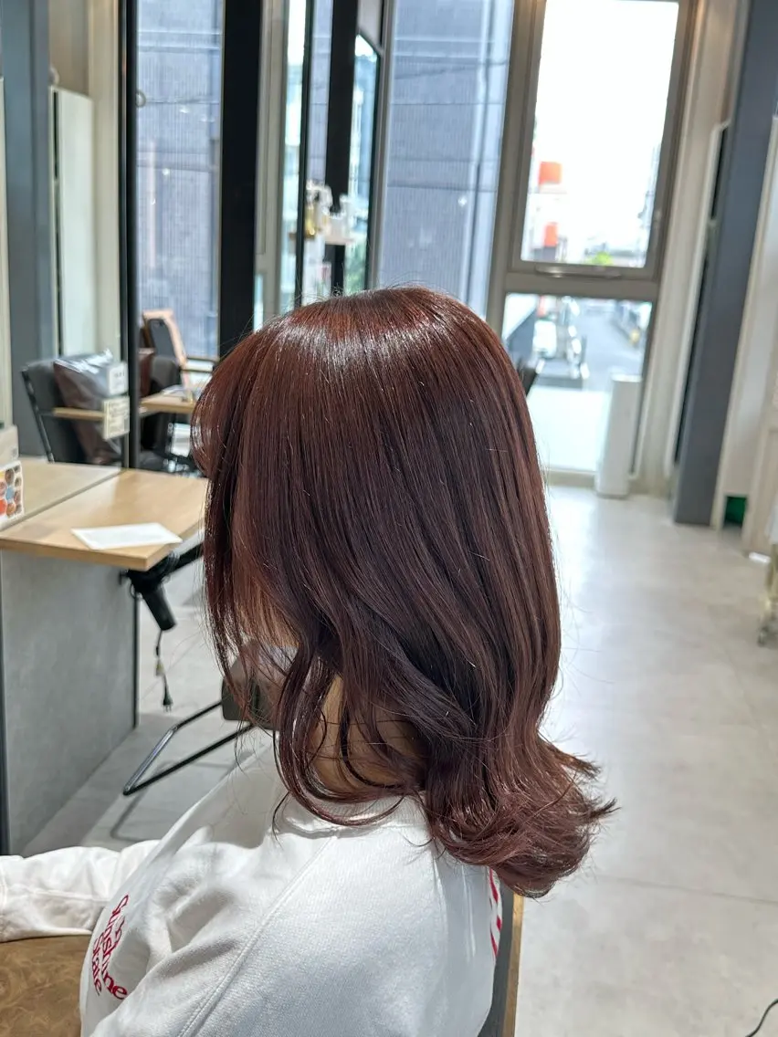 ミディアム 🫧のばた /クム川越🫧のヘアスタイル