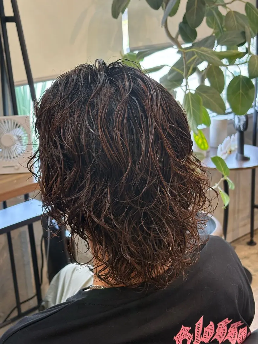 ロング パーマ メンズ YUUTO 【メンズ限定】のヘアスタイル