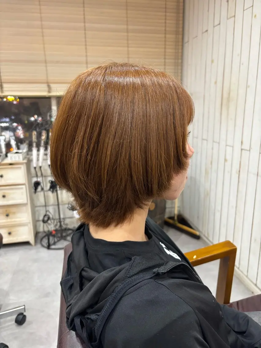 ショート ボブ ウルフカット littlelink Mikuのヘアスタイル