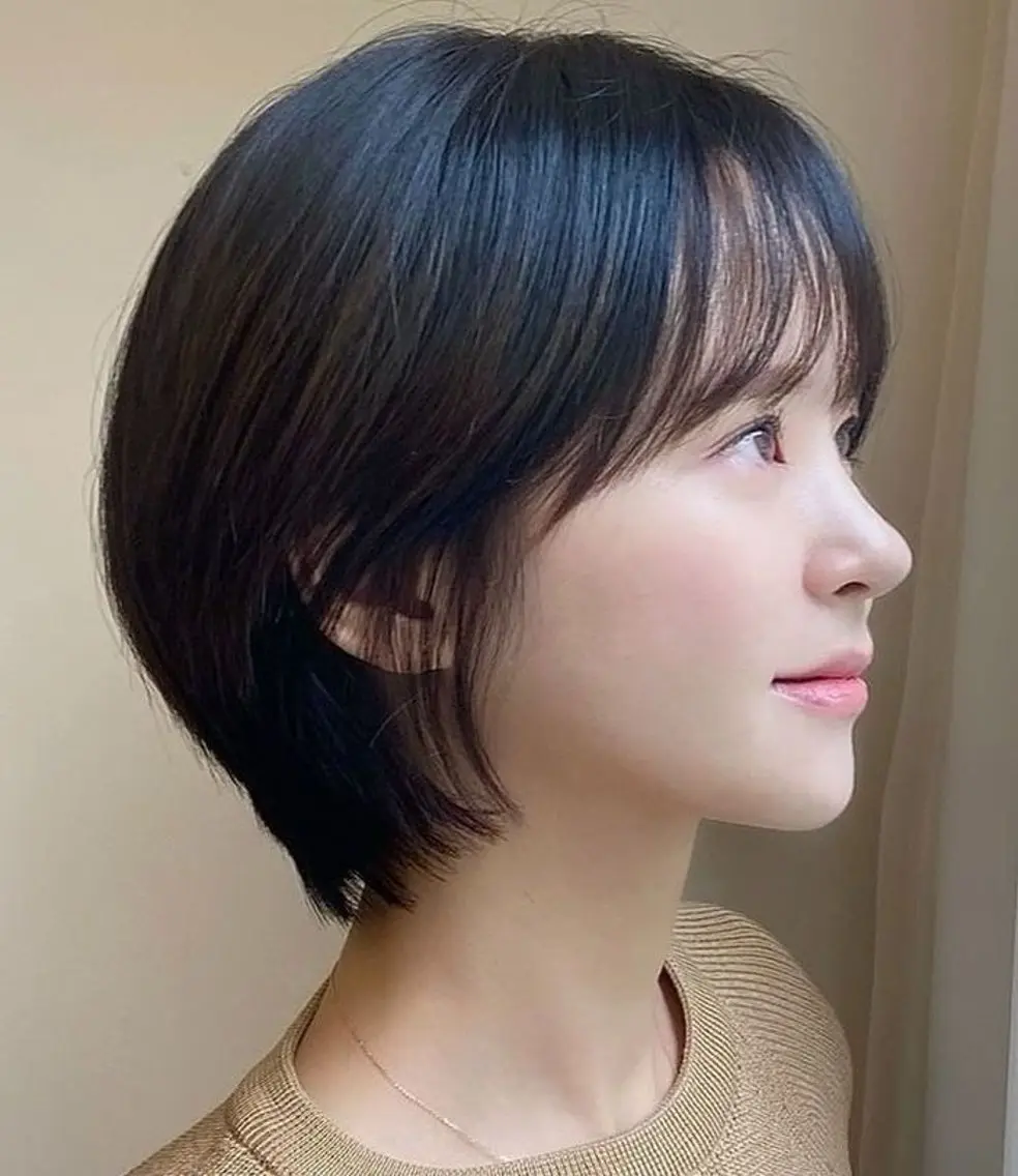 ショート ショートボブ ボブ ショートヘア ミディアムヘア Chifumiのヘアスタイル