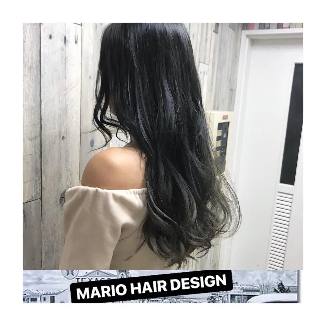 ロング カラー パーマ ヘアアレンジ メンズ キッズ 透明感カラー グラデーションカラー Forest. -髪質改善-のヘアスタイル