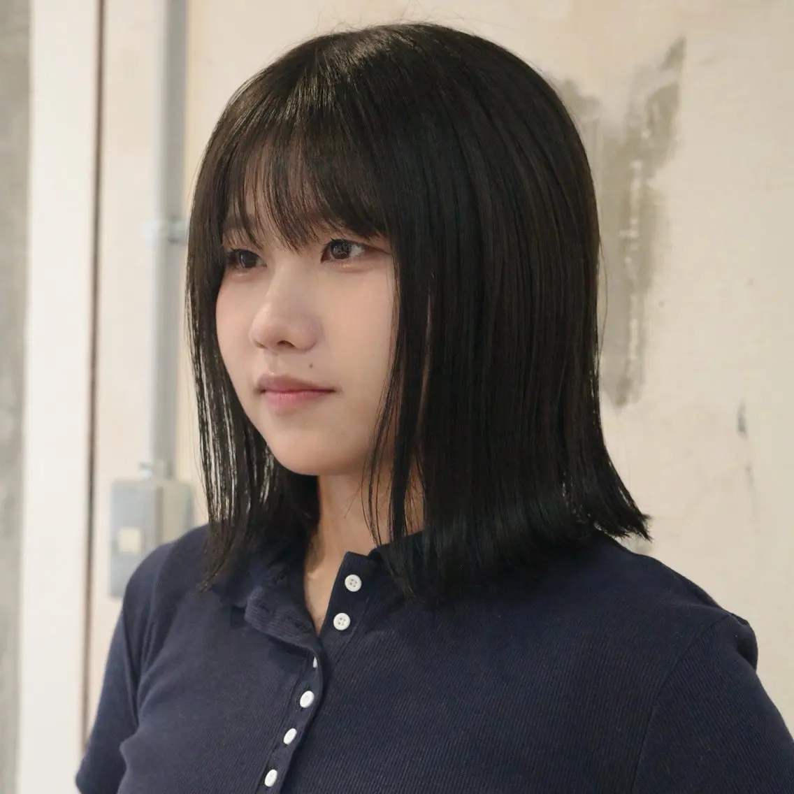ミディアム 平松 和泉のヘアスタイル