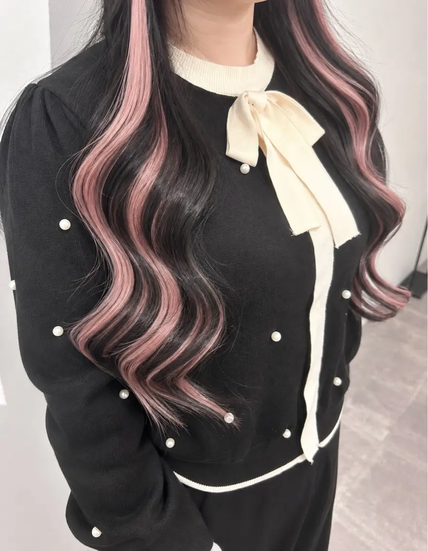 ヘアカラー トリートメント エクステ カラー&エクステ 専門🌸松下はる香のヘアスタイル