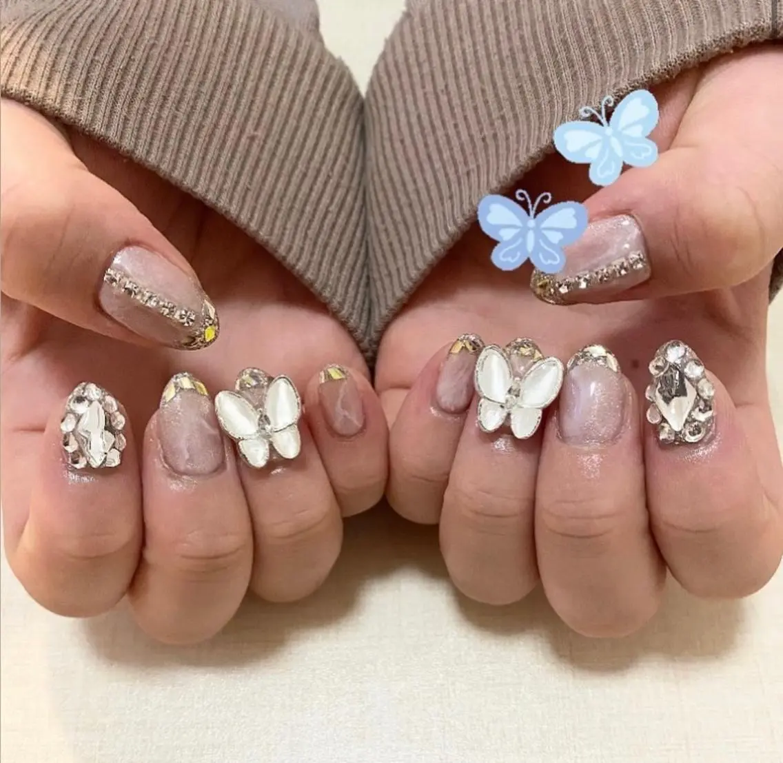 ネイル 持ち込み わたなべ さやかのネイルデザイン