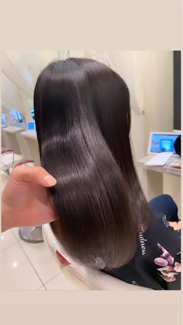 レディース限定🧚‍♀️カット＋炭酸泉＋艶トリートメント【ナノスチーム付き】🍀の写真