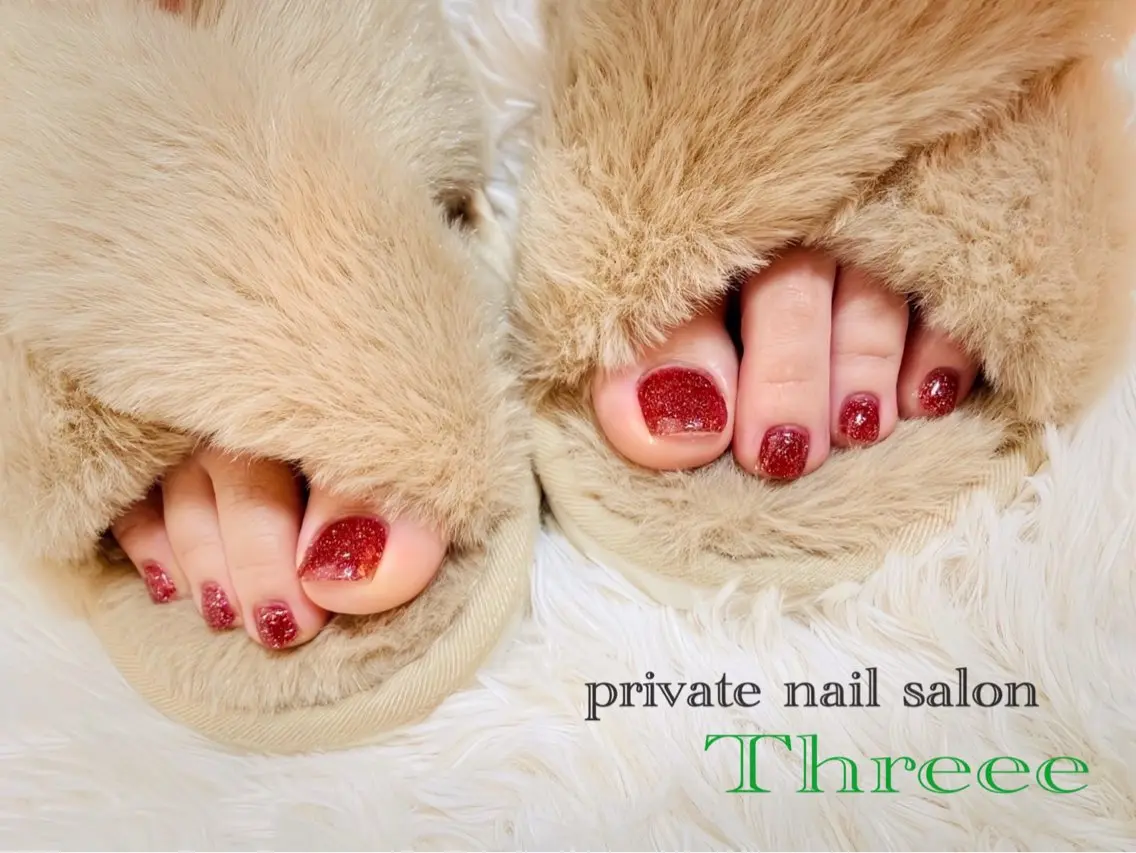 ネイル フラッシュネイル ハンドネイル Nail salon - Threee　-のネイルデザイン